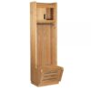 Hallowell Recruiter-2 12in Security Box Natural Red Oak Height 84in Width 24in Color Family Brown Model R2SBS242484BNDTFSGROS