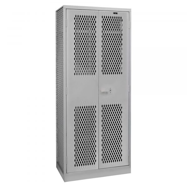 Hallowell All-Welded TA50 Equipment Storage Locker Height 78in Width 42in Color Family Dark Gray Model TA50HT422478VE-HG