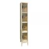 Hallowell DigiTech Four Tier Safety-View Plus Locker Height 78in Width 12in Color Family Tan Model UESVP1288-4A-PT