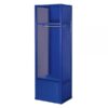 Hallowell Welded Sport Locker Height 74.75in Width 24in Color Family Blue Model WSNF482-1C-GS