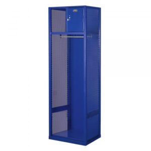 Hallowell Welded Sport Locker Height 74.75in Width 24in Color Family Blue Model WSBN482-1C-GS