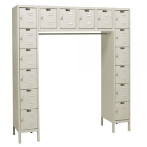 Hallowell 16-person Locker Height 78in Width 72in Color Family Tan Model U1788-16A-PT