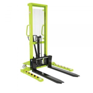 Vestil Pramac Pallet Stacker Forklift Capacity 2000 lb Raised Height 59in Lowered Height 3.5in Model PMC-VHPS-2000-AA