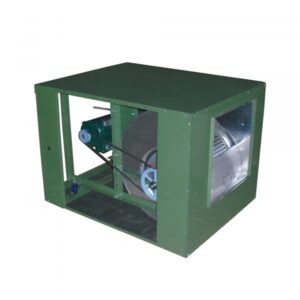 Canarm Square Inline Forward Curve Direct Drive Blower Fan Type Cabinet Air Delivery 2900 cfm Outdoor Rated Model 9212DD050EC