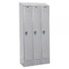 Hallowell Single Tier ReadyBuilt Locker Height 82in Width 36in Color Family Gray Model URB3228-1ASB-PL