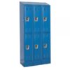 Hallowell Double Tier ReadyBuilt Locker Height 84in Width 36in Color Family Blue Model URB3288-2ASB-MB