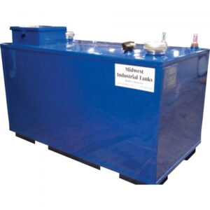 Midwest Industrial Tanks Waste Oil Tank 250 Gallon Model RTD-W-CC-250-10-12
