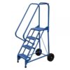 Vestil 4 Step Grip Strut Roll-A-Fold Ladder Overall Height 70in Steps 4 Material Type Steel LAD-RAF-4-G