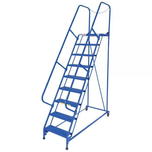 Vestil LAD-MM-9-P 9-Step Perforated Maintenance Ladder (120in. Height, Steel) - Image 2