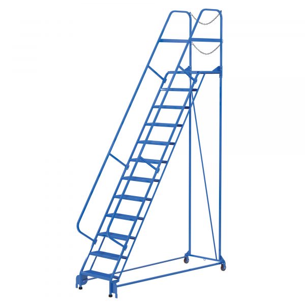 Vestil 12 Step Perforated Maintenance Ladder Overall Height 156in Steps 12 Material Type Steel LAD-MM-12-P