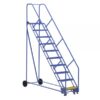 Vestil 10 Step Grip Strut Warehouse Ladder Overall Height 130in Steps 10 Material Type Steel LAD-10-14-G-EZ