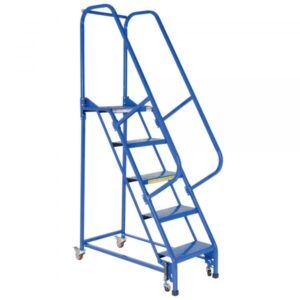 Vestil 5 Step Perforated Warehouse Ladder Overall Height 80in Steps 5 Material Steel Model LAD-PW-18-5-P