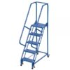 Vestil 5 Step Grip Strut Warehouse Ladder Overall Height 80in Steps 5 Material Type Steel LAD-PW-18-5-G