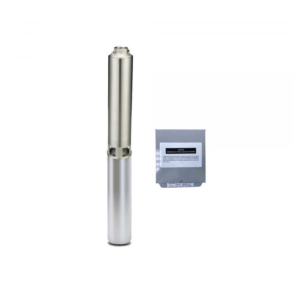 Gol Pumps 4in 3-Wire Deep Well Submersible Pump Max. Flow 780 GPH Horsepower 2 HP Port Size 1.25in Model ST0727