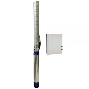 Gol Pumps 6in Stainless steel Deep Well Submersible Pump Max. Flow 22500 GPH Horsepower 30 HP Port Size 4in Model A6X60CR30/08