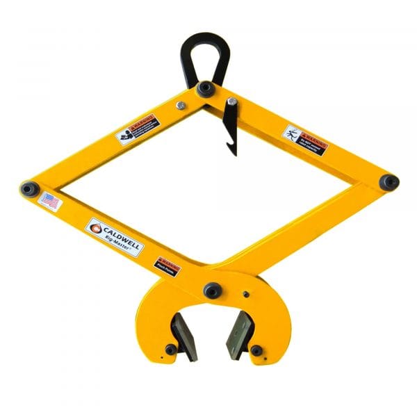 Caldwell Model 172 Concrete Pressure Tong Capacity 1100 lb Pad Material Polyurethane Max. Load Width 5.5in Model 172-1/2