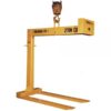 Caldwell Fixed Forks Pallet Lifter Capacity 2000lbs Raised Height 58.5 in Lowered Height 48 in Model 90-1-48