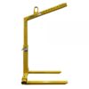 Caldwell Adjustable Pallet Lifter Capacity 4000lbs Raised Height 84.18 in Lowered Height 54.88 in Model 90ACL-2