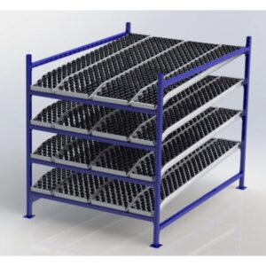 Unex Gravity Flow Rack Starter Overall Height 72in Width 60in Depth 84in Model CF99SKW60844-S