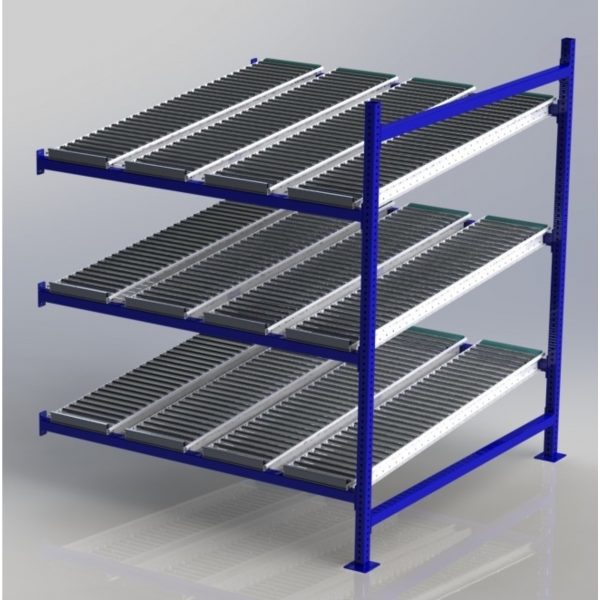 Unex Gravity Flow Rack Adder Overall Height 72in Width 60in Depth 60in Model CF99SR60603-A