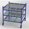 Unex Mobile Wheeled Gravity Flow Rack 60in x 48in x 48in Model MCF99SR48483