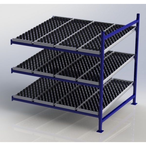 Unex Gravity Flow Rack Adder Overall Height 72in Width 72in Depth 60in Model CF99SW72603-A