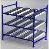 Unex Gravity Flow Rack Starter Overall Height 72in Width 72in Depth 48in Model CF99SR72483-S