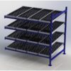 Unex Gravity Flow Rack Adder Overall Height 72in Width 72in Depth 48in Model CF99SW72484-A
