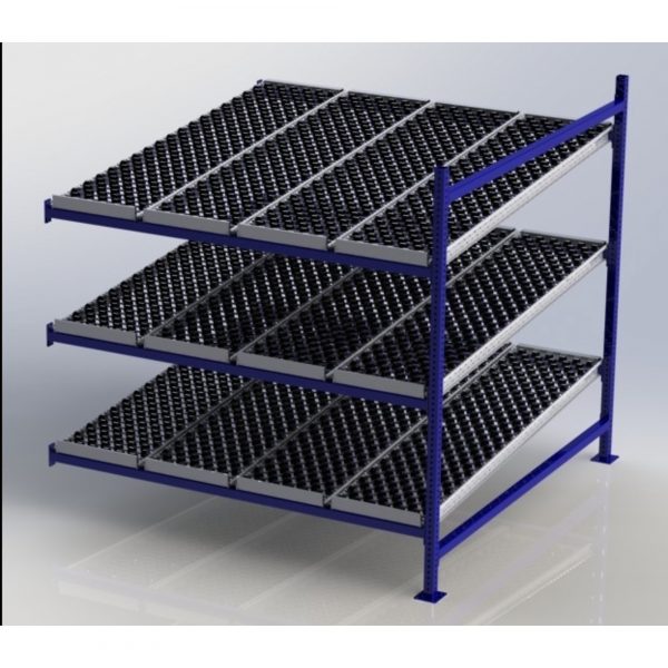 Unex Gravity Flow Rack Adder Overall Height 72in Width 72in Depth 72in Model CF99SW72723-A