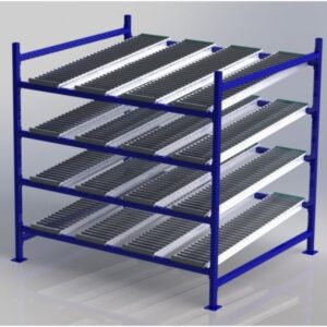 Unex Gravity Flow Rack Starter Overall Height 72in Width 72in Depth 60in Model CF99SR72604-S
