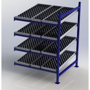 Unex Gravity Flow Rack Adder Overall Height 72in Width 48in Depth 48in Model CF99SW48484-A