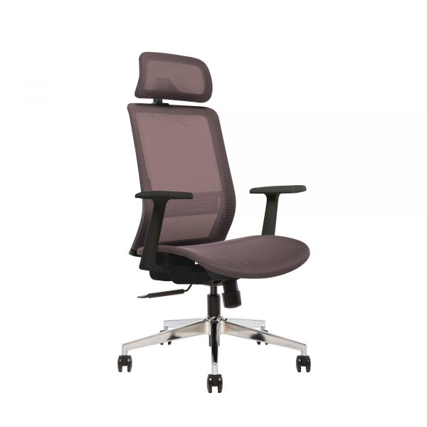 Sinfonia Sing High Back Ergonomic Chair Fixed Arms Fabric Primary Color Brownin cluded (qty.) 1 Seating Type Office Chair Model 810061171492