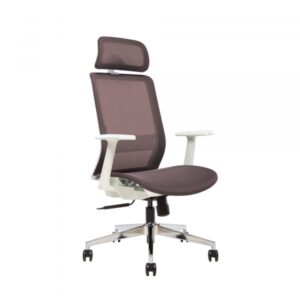 Sinfonia Sing High Back Ergonomic Chair Fixed Arms Fabric Primary Color Brownin cluded (qty.) 1 Seating Type Office Chair Model 810061171553