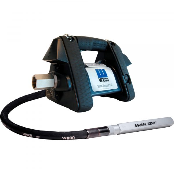 Wyco WSS2G1T-138-10 Sure Speed 3 HP Concrete Vibrator (10ft Shaft, 10500 VPM) - Image 2