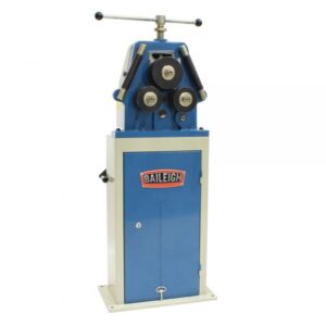 Baileigh Manually Powered R-M10 Bending for profile and pi Max. Bending Capacity – Flat 1.96in Max. Bending Capacity – Round 1.25in Max. Material Gauge 14 Model R-M10