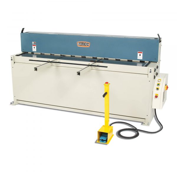 Baileigh 220 Volt Three Phase Hydraulic Powered Shear. 80in. Max. Material Gauge 13 Max. Width 80in Model SH-8010