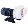 Gol Pumps Self-Priming Chemical pump (PVDF) 230V 3PH Max. Flow 3012 GPH Horsepower 1 HP Port Size 1.5in Model GPD-132F