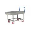 Little Giant Ergonomic Work Height Platform Truck Lipped Deck Capacity 2000lbs Platform Width 30in RNLX6-3048-6PY