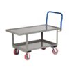 Little Giant Ergonomic Work Height Platform Truck Lipped Deck Capacity 2000lbs Platform Width 30in RNL2-3060-6PY