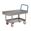 Little Giant Ergonomic Work Height Platform Truck Lipped Deck Capacity 2000lbs Platform Width 30in RNL2X6-3060-6PY