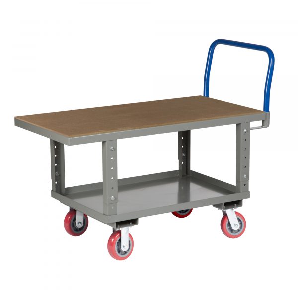 Little Giant Ergonomic Work Height Platform Truck Capacity 2000lbs Platform Width 30in RNH2-3048-6PY