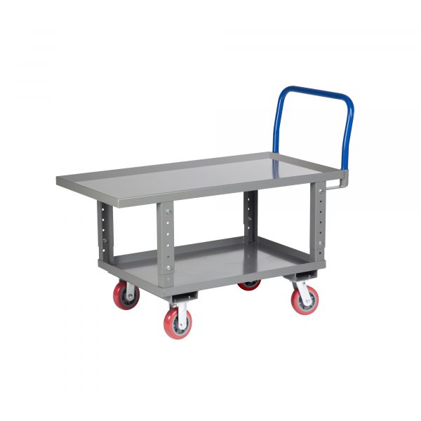 Little Giant Ergonomic Work Height Platform Truck Lipped Deck Capacity 2000lbs Platform Width 30in RNL2-3060-6PYAH
