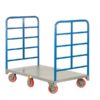 Little Giant 6-Wheel Double End Rack Platform Truck Capacity 3600lbs Platform Width 24in DR6W-2460-6PY