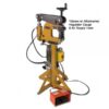 Baileigh 110V Hydraulically Operated Shrinker Stretcher Press Type Hydraulic Max. Pressure 3 Ton Working Width 7in Model MSS-14H