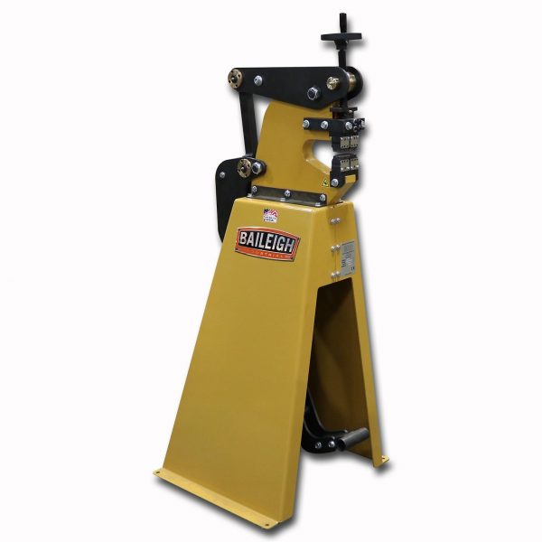 Baileigh Manually Operated Shrinker Stretcher Press Type Pneumatic Max. Pressure 3 Ton Working Width 7in Model MSS-14F