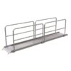 Vestil Walk Ramp w/ Handrails 168in Aluminum Capacity 1600lb. Model AWR-28-14B-HR