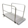 Vestil 84in Walk Ramp w/Handrails Aluminum 2800lb. Capapcity Model AWR-38-7A-HR