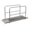 Vestil 84in Walk Ramp w/Handrails Aluminum 2800lb. Capacity Model AWR-28-7B-HR