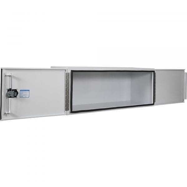 Buyers 1706845 60in Aluminum Underbody Truck Box Glossy White - Image 2