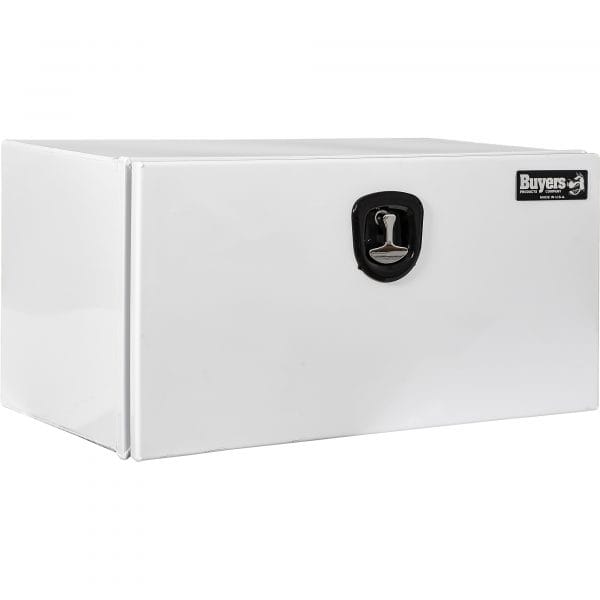 Buyers Products Underbody Truck Box Width 60in Body Material Aluminum Color Finish Glossy White Model 1707975